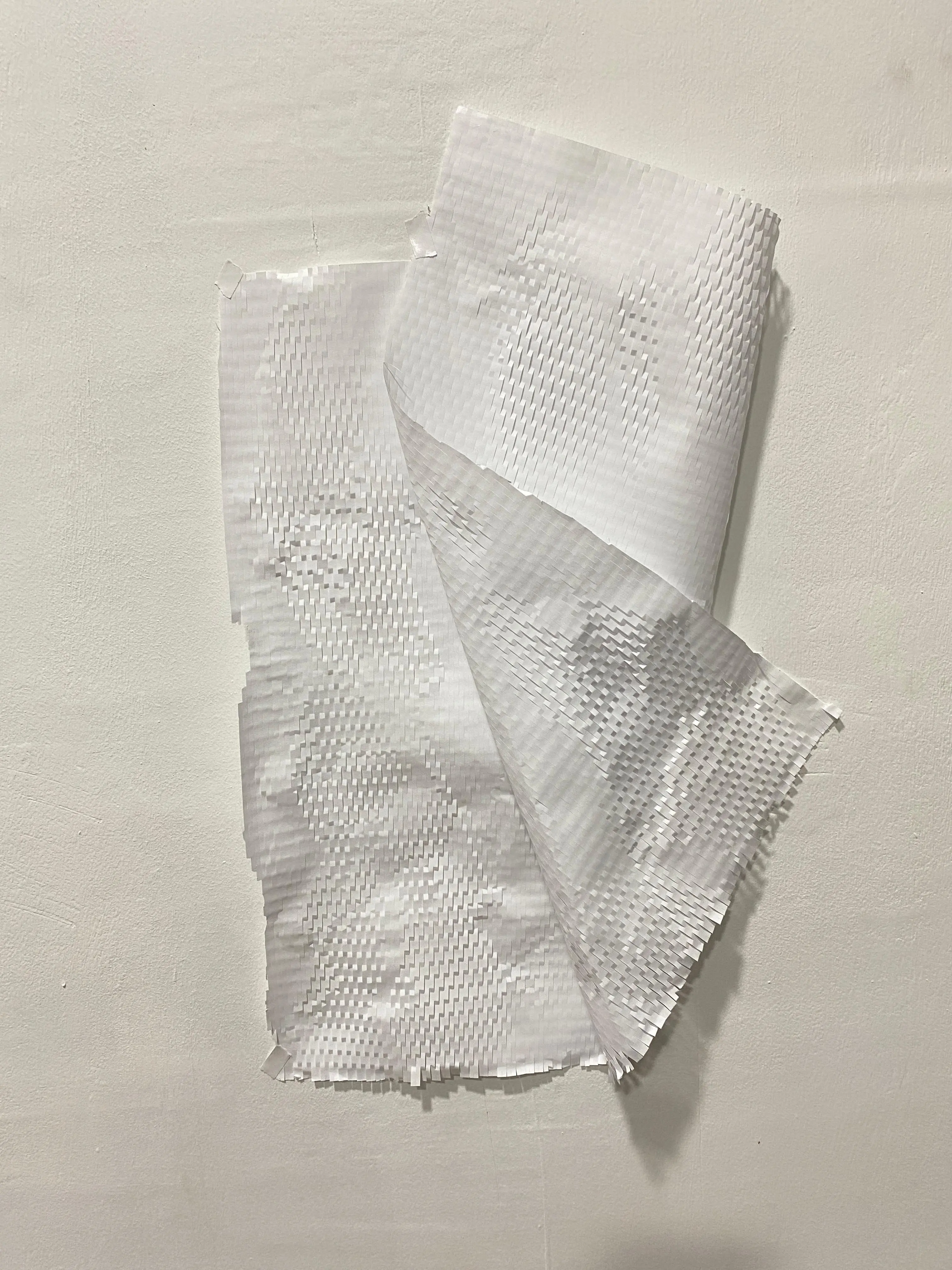 Kertas Bunga Cellophane Jaring Putih