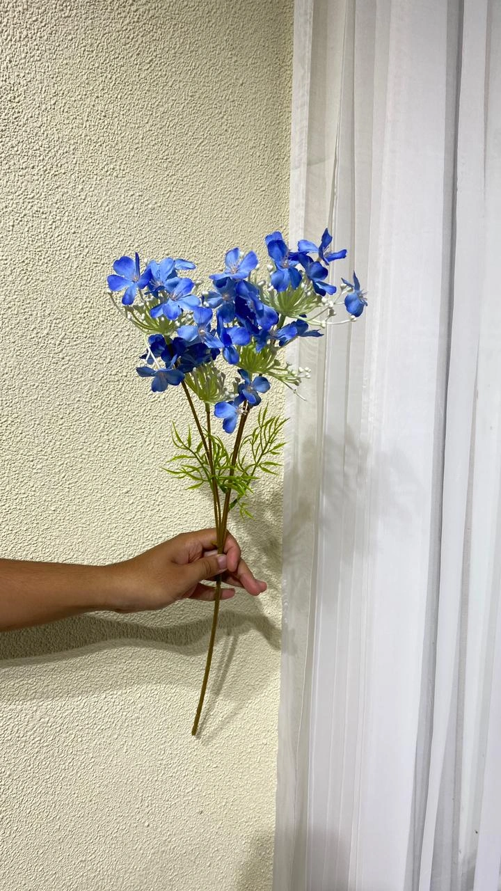 Aster Geranium Biru Muda