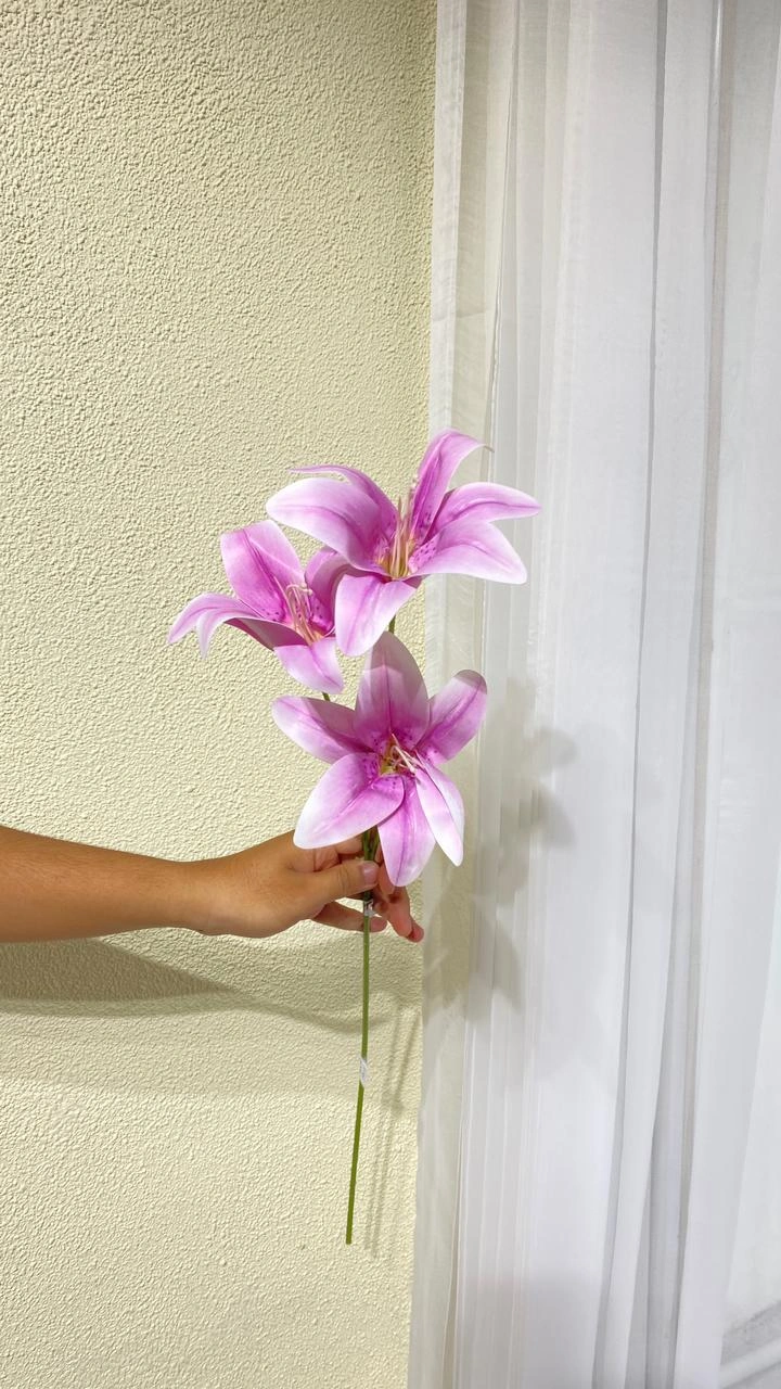 Cassablanca Lily 3tngkai Latex Ungu